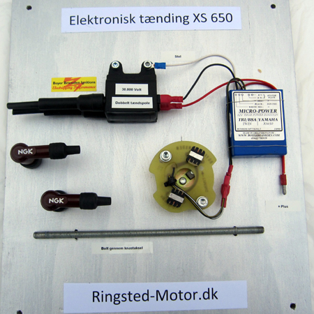 Elektronisk tænding XS650 Ringsted Motor elektronisk tænding XS650